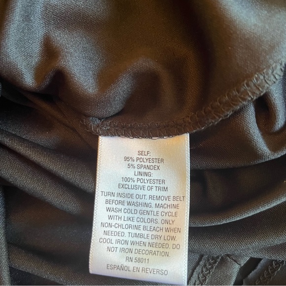 THALIA SODI Size S Black Cold Shoulder Embellished Mini Dress - Picture 7 of 12